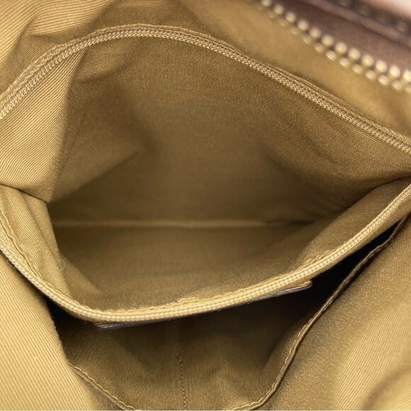 Coach Signature C Jacquard & Suede Bag - Picture 14 of 16